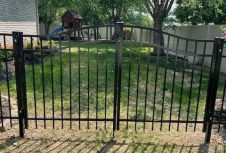 circle mc fencing aluminum fence example 12