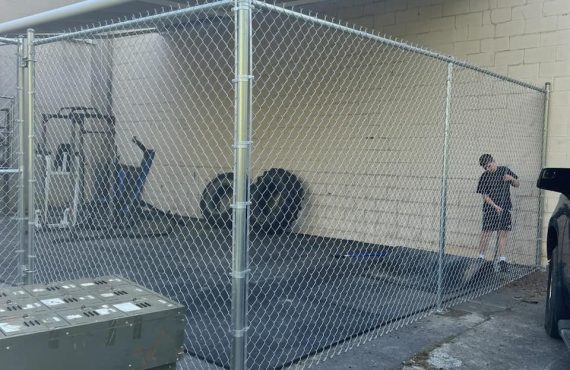 circle mc fencing chain link fence example 7