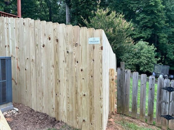 circle mc fencing wood fence example 6